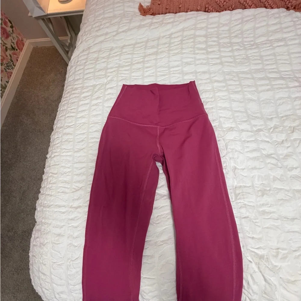 lululemon athletica High-Waisted Leggings in Berry